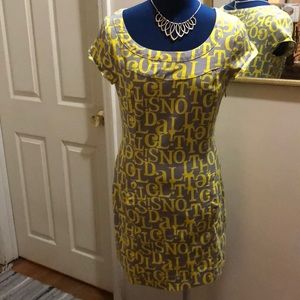 Cute printed juniors dress